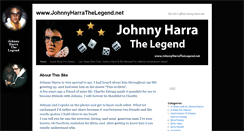 Desktop Screenshot of johnnyharrathelegend.net
